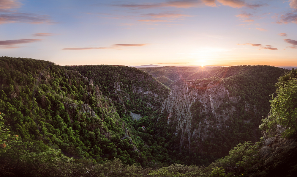 Het Harz gebergte